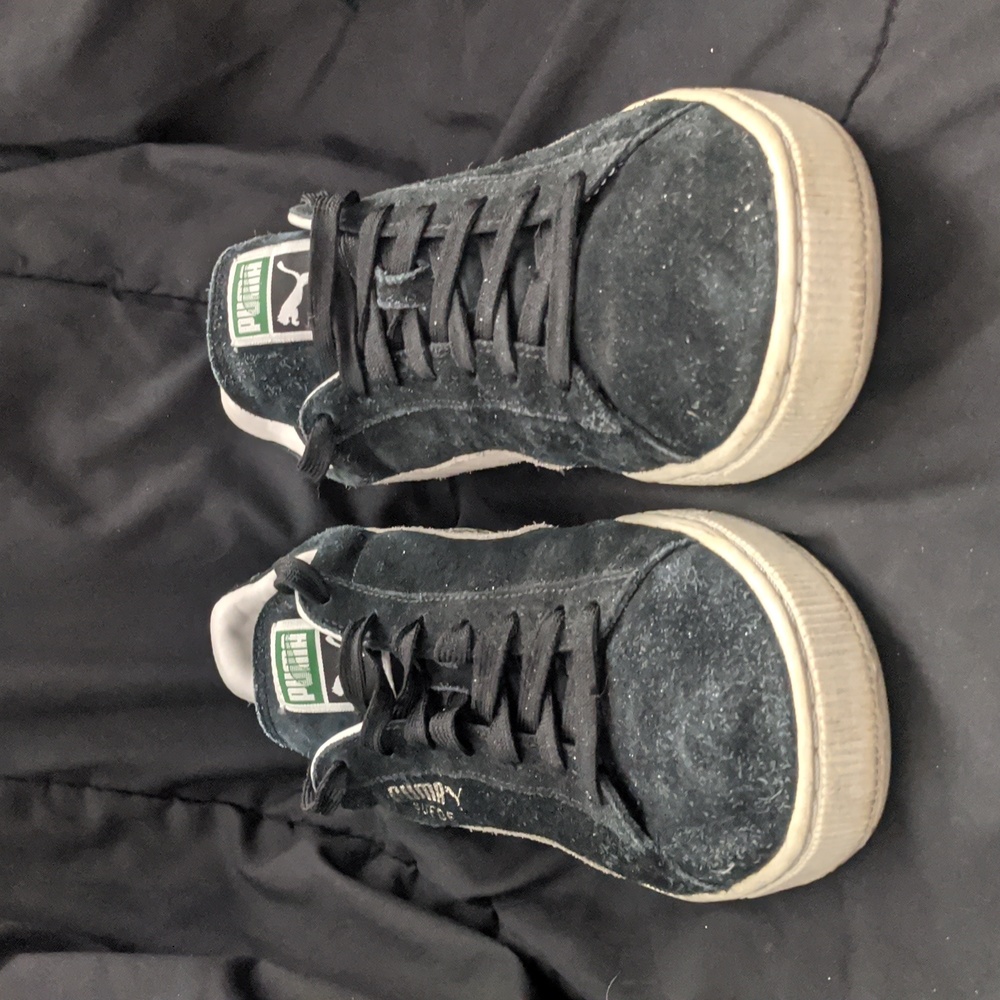 Puma Suede Classic Sneakers, US 12 Mens, Navy